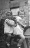 neg. Alun & Sandra rocking horse