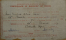 Irene Carr short birth certificate