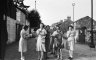 neg. Girls out in Cefn Betty, Marian Nancy Wms, ?, Brenda, Mavis, Nancy Ellis