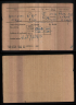 Hugh Price Watkins medal card
